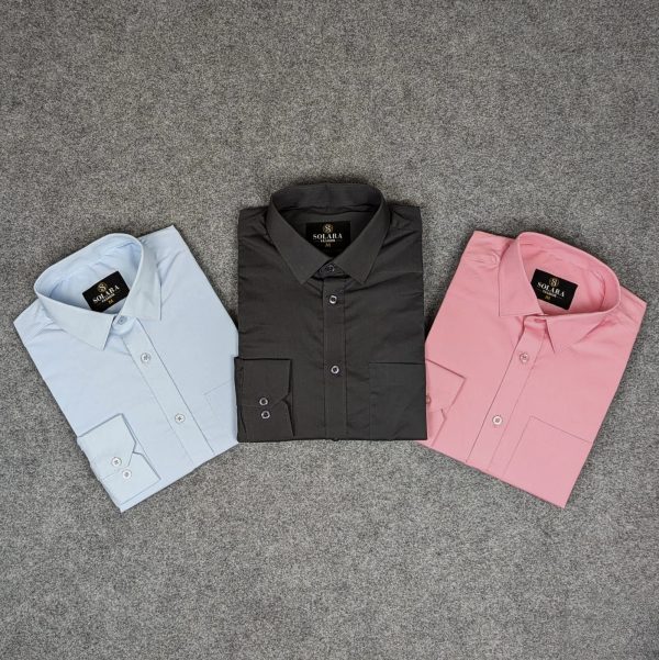 Premium Formal Shirt 3 Pcs Combo